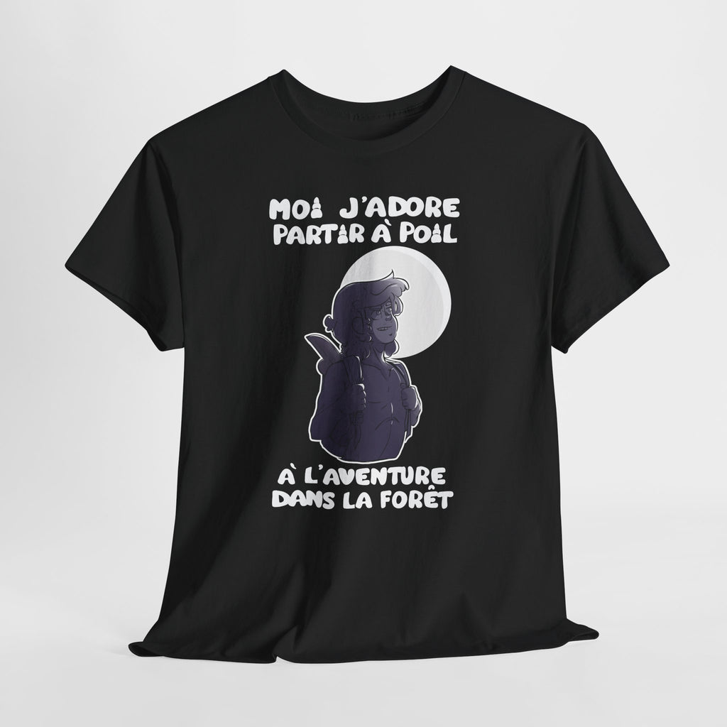 À Poil à l'Aventure - Tee-shirt en coton