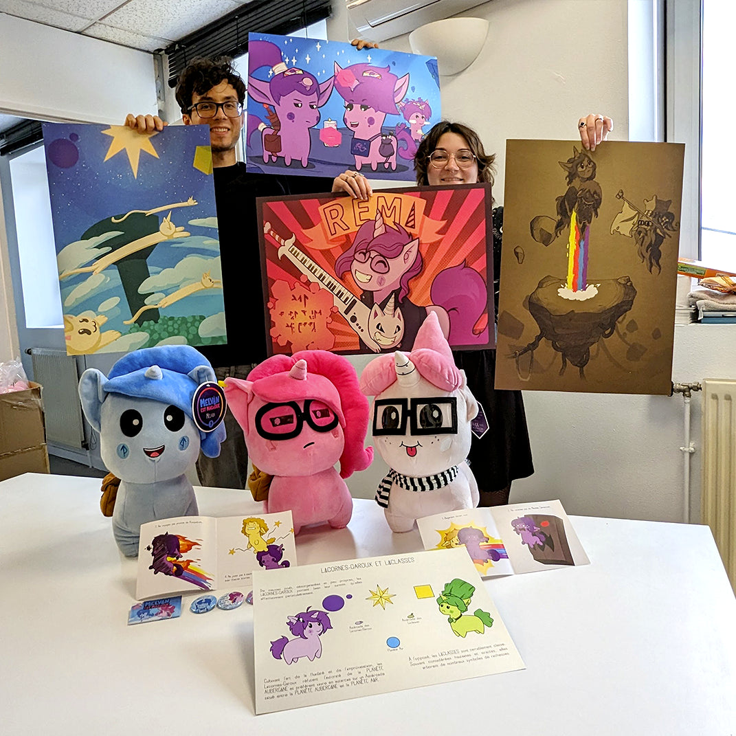 mega bundle melvin est magique peluche ohponyboy