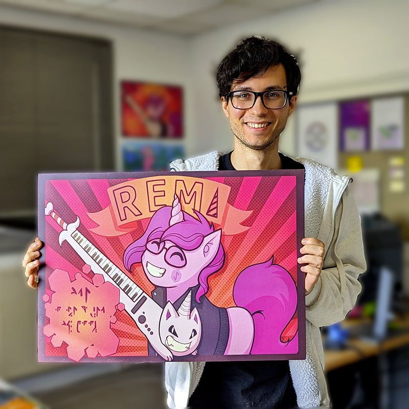 Print rémi melvin est magique ohponyboy