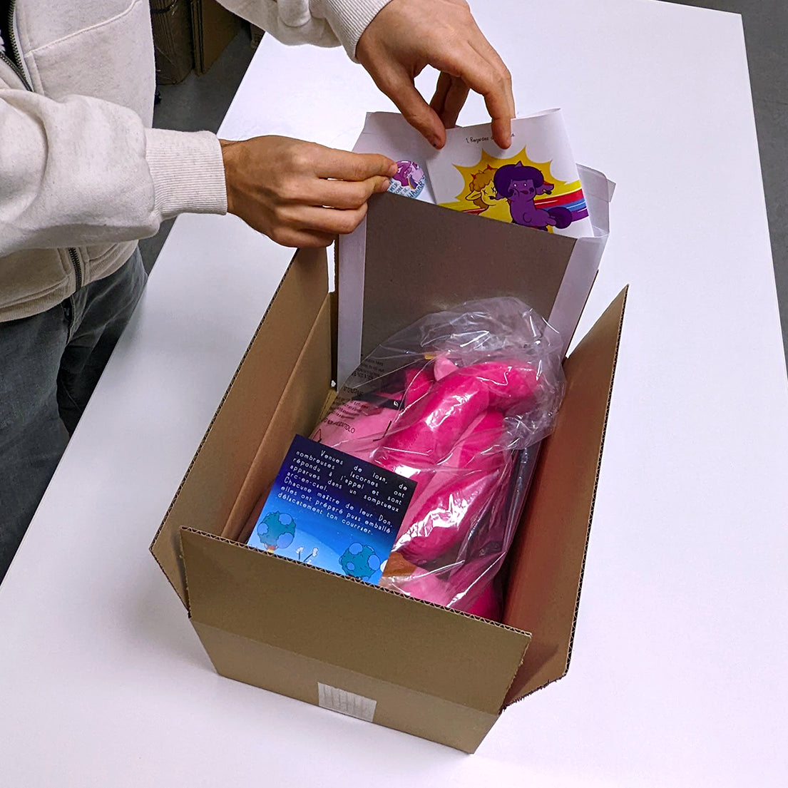 peluche melvin est magique