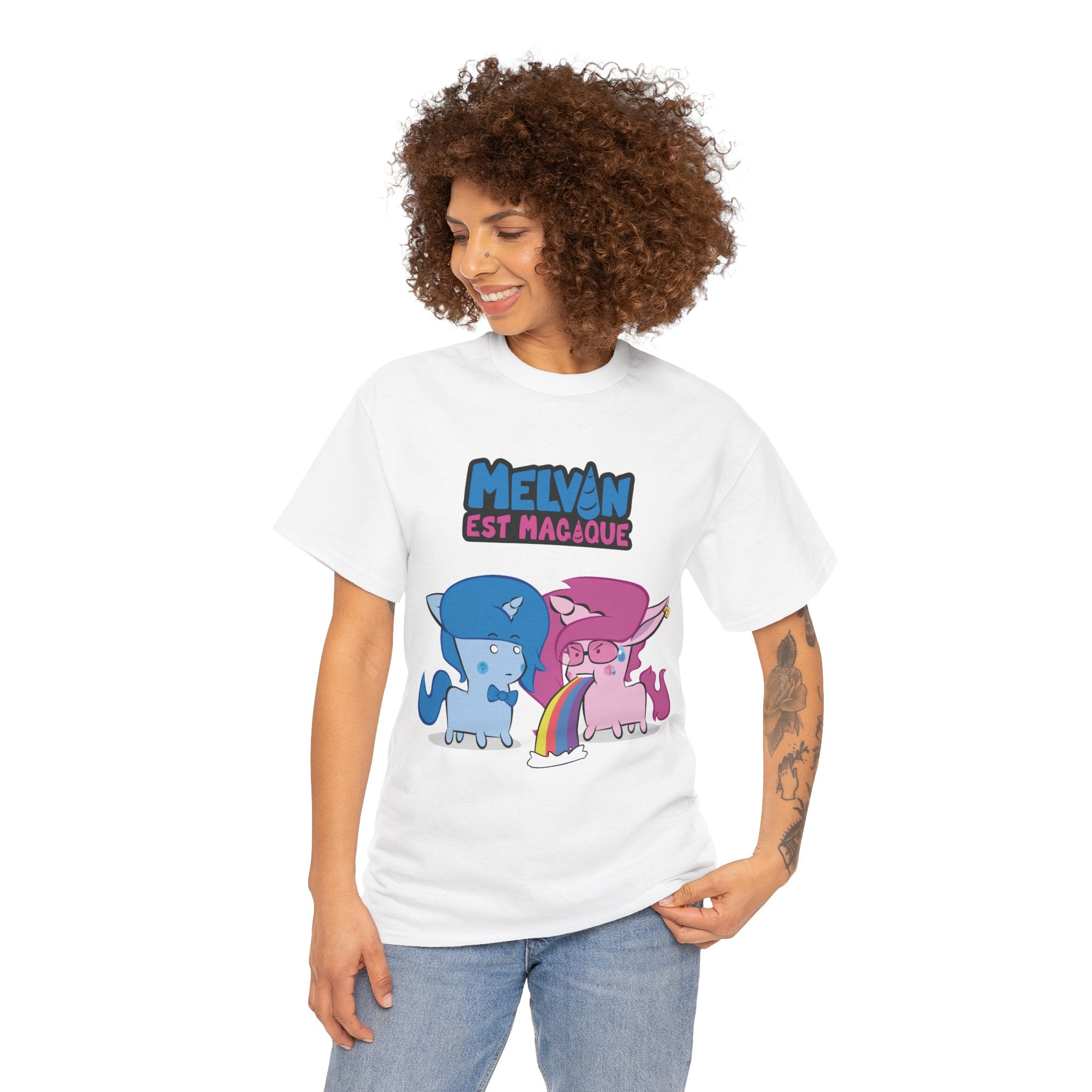 Melvin Est Magique  - Tee-shirt en coton