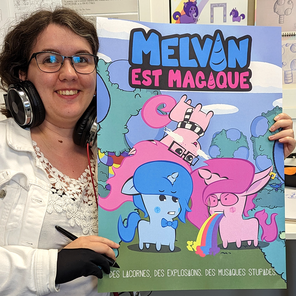 Print Melvin Est Magique