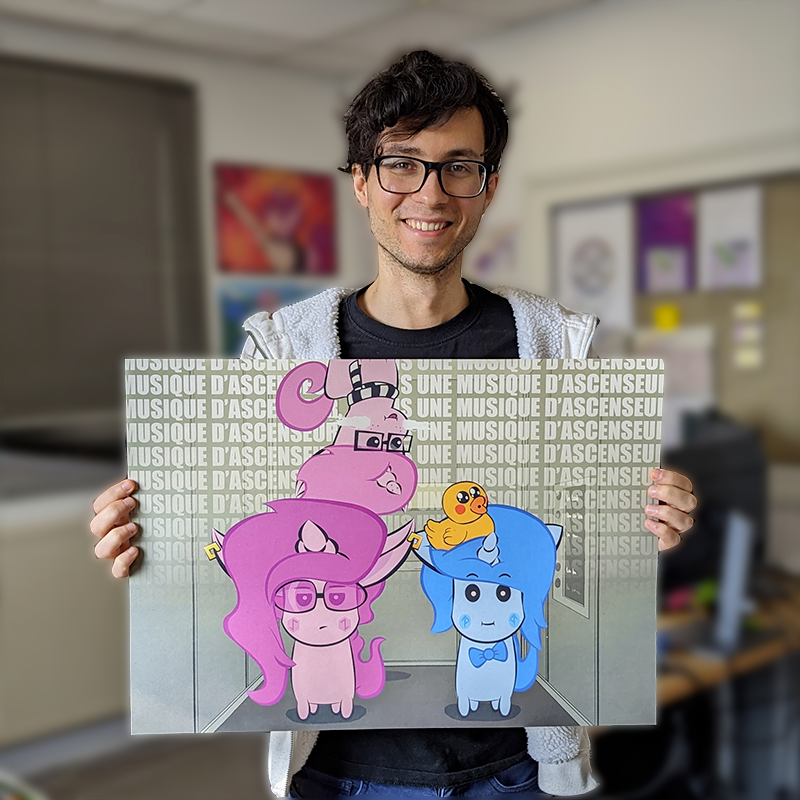 Print Musique d'Ascenseur